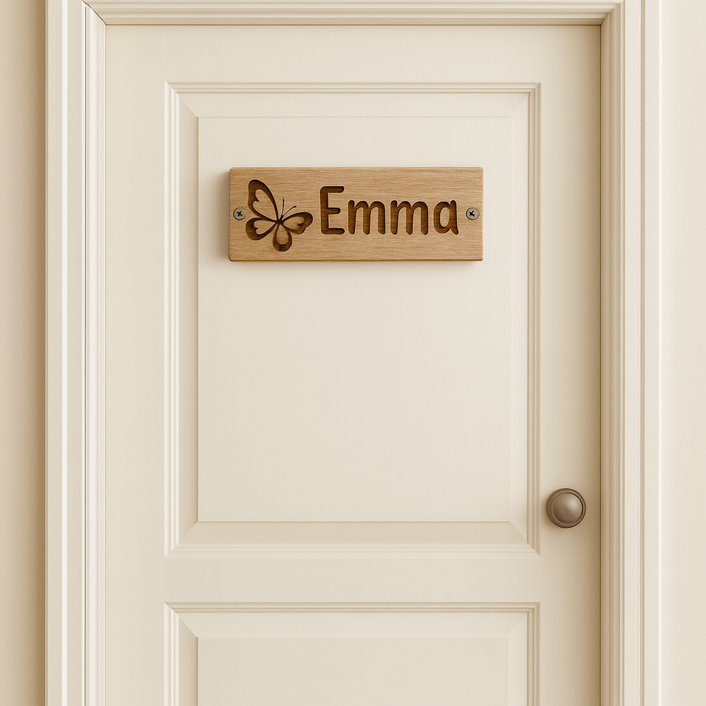 Plaque de porte prenom